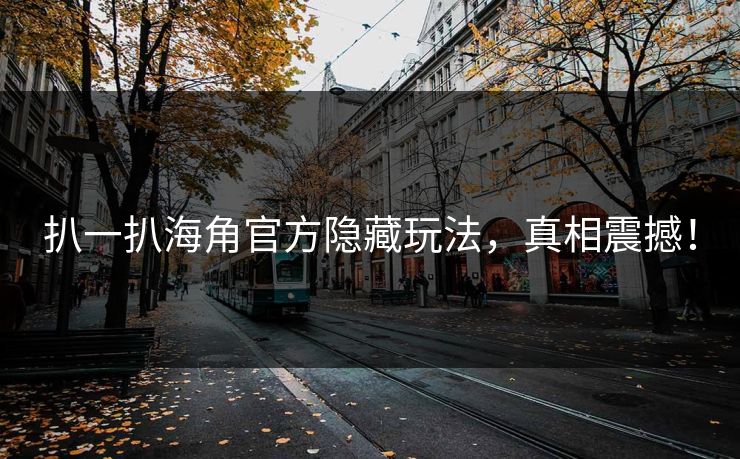 扒一扒海角官方隐藏玩法，真相震撼！